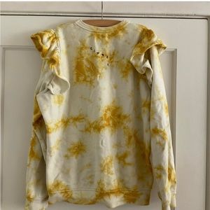Clare V. Ruffle Sweatshirt